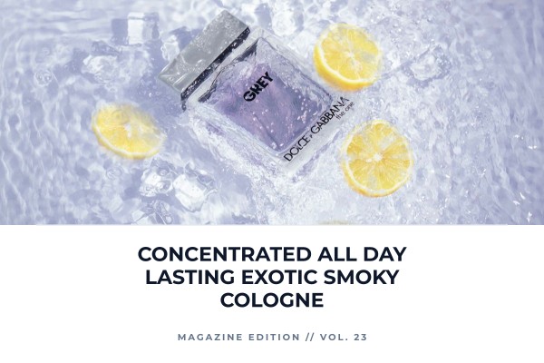 concentrated all-day lasting exotic smoky cologne