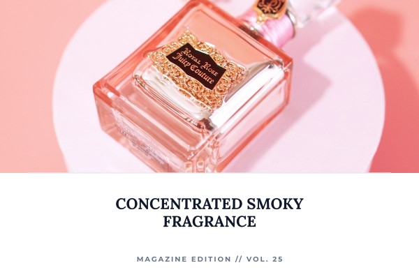 concentrated smoky fragrance