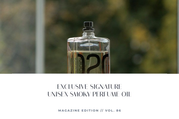 exclusive signature unisex smoky perfume oil