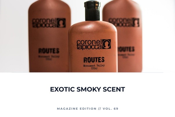 exotic smoky scent