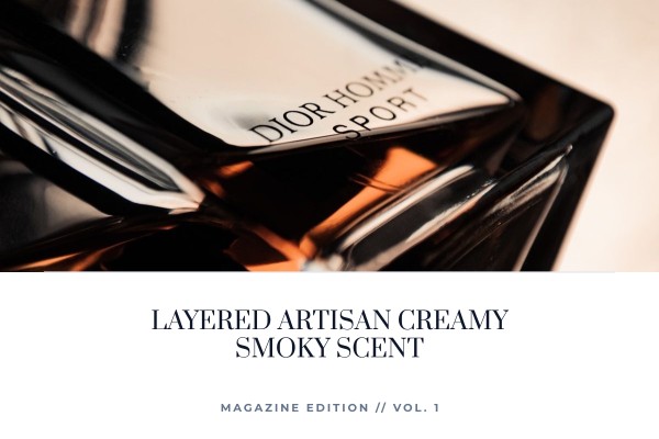 layered artisan creamy smoky scent
