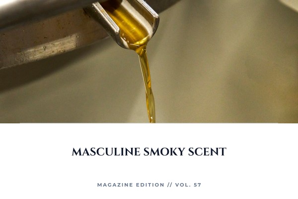 masculine smoky scent