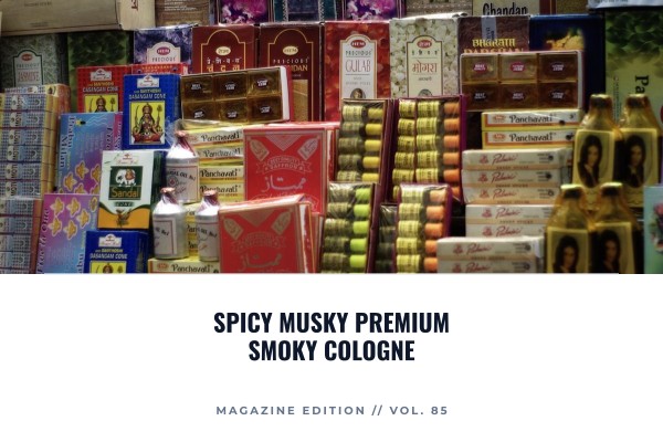 spicy musky premium smoky cologne