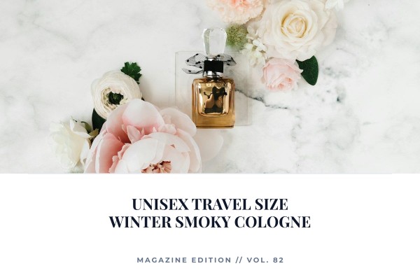 unisex travel size winter smoky cologne