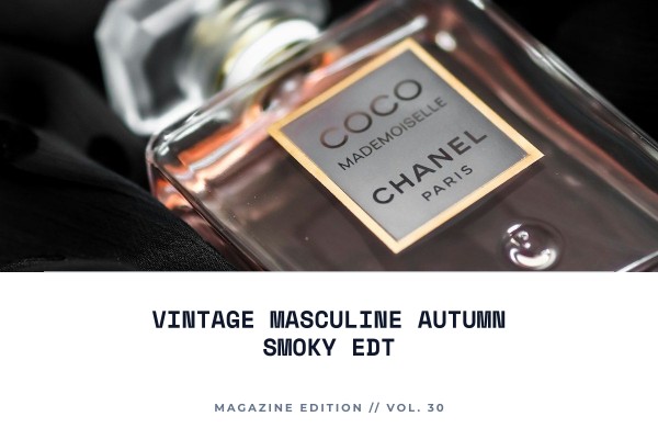 vintage masculine autumn smoky edt